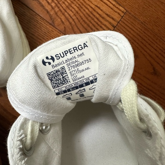 SOLD NWOT Superga 2630 Stripe Sneaker Platform - Picture 8 of 10